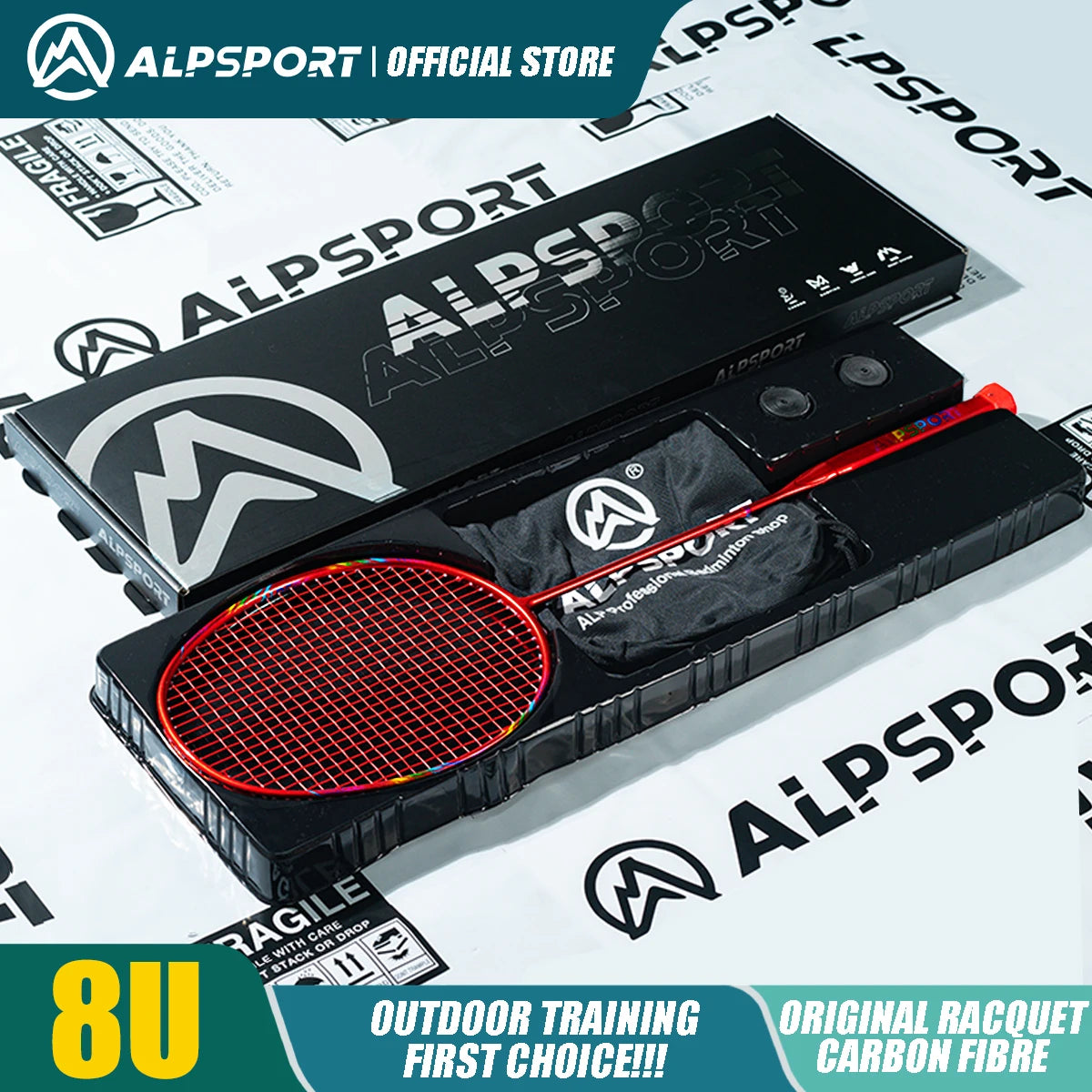 Professional Carbon Fiber Lightweight Badminton Rackets