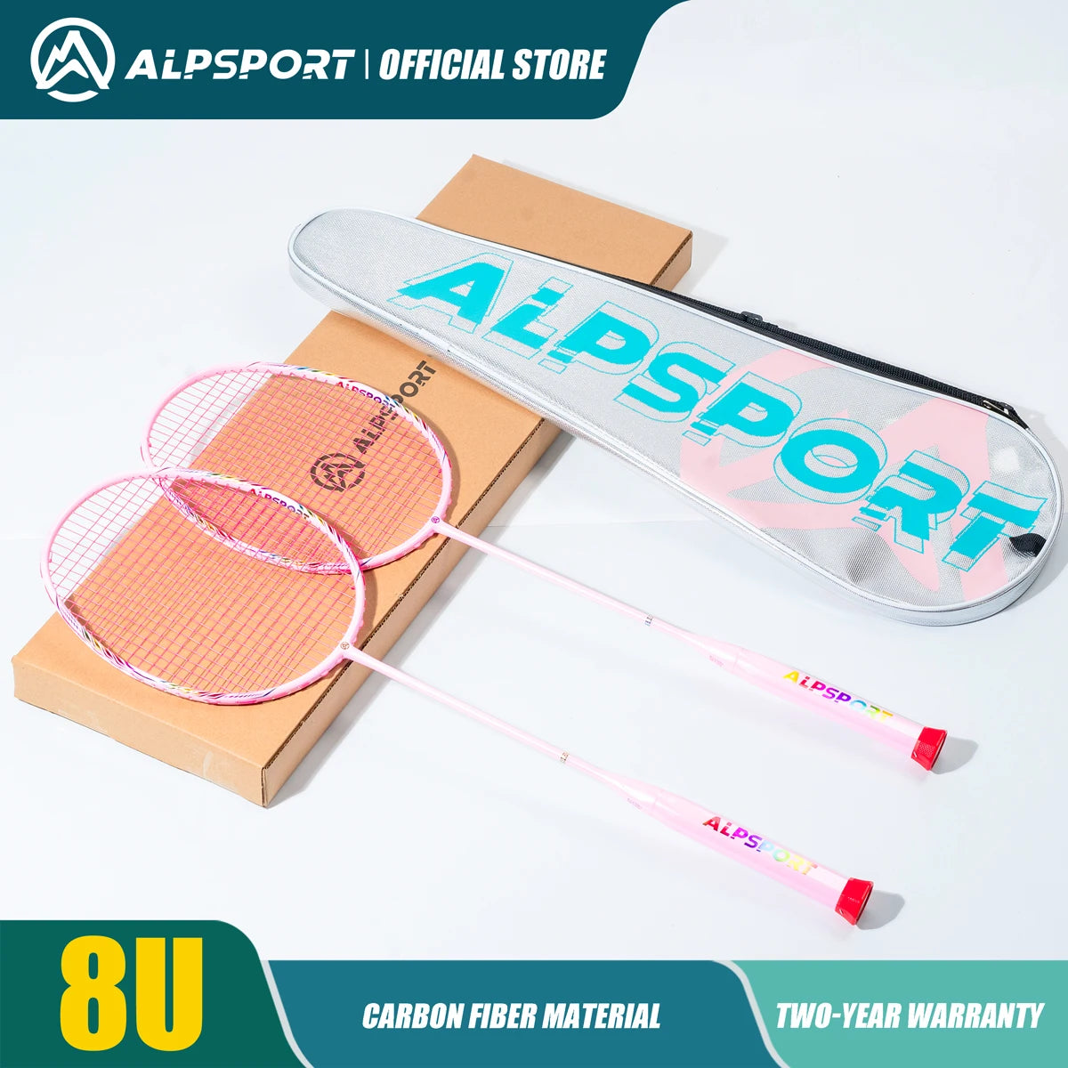 Professional Carbon Fiber Lightweight Badminton Rackets