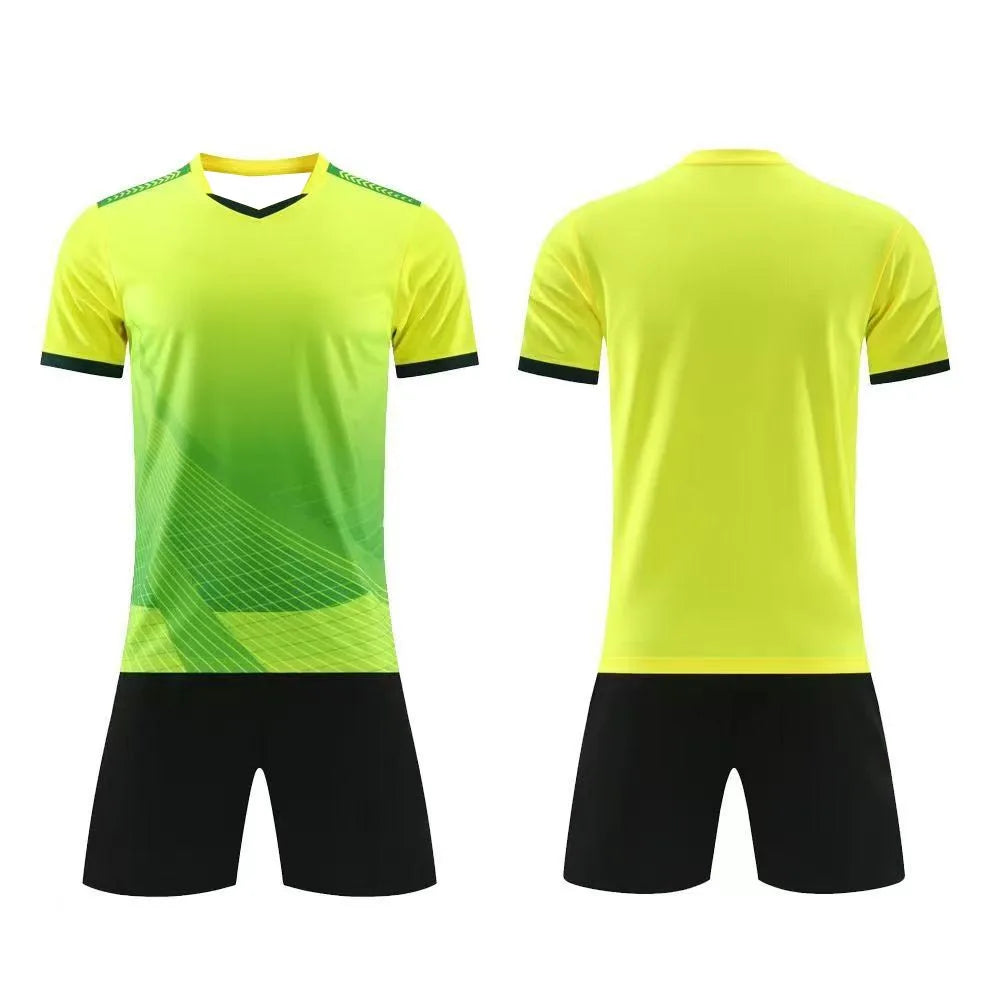 Professional Men's Soccer Referee Jersey Set