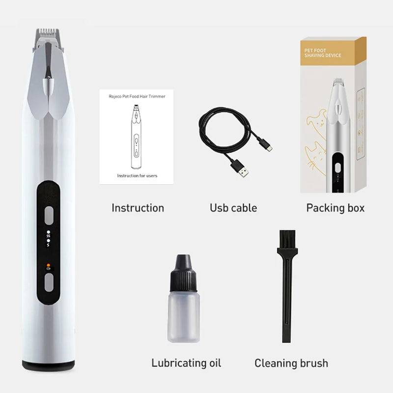 Professional Pet Foot Grooming - Dog Electric Hair Trimmer