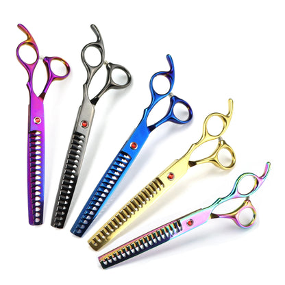Professional Fishbone Dog Grooming Scissors