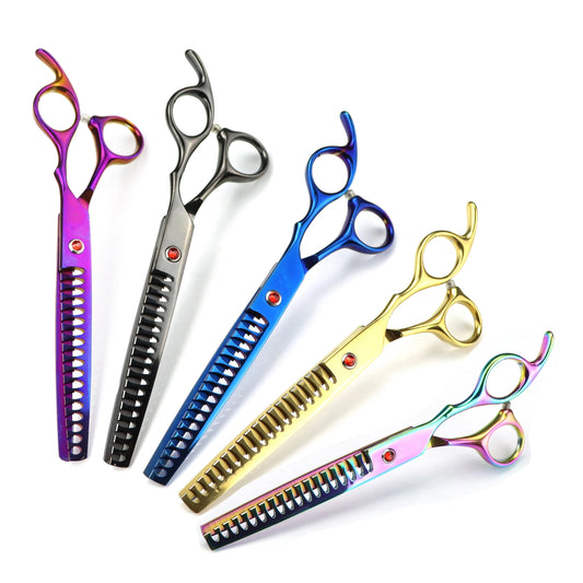 Professional Fishbone Dog Grooming Scissors