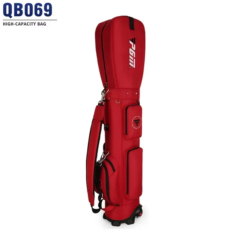 Protective Golf Club Travel Bag with Wheels and Big Capacity