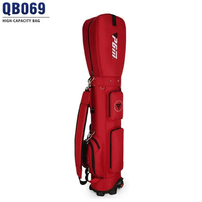 Protective Golf Club Travel Bag with Wheels and Big Capacity