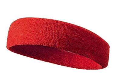 Pure Color Running Belt Fitness Tennis Sweat Band For Hair