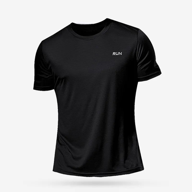 Quick-Dry Compression Running Shirt for Men