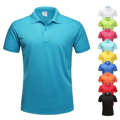 Quick-Dry Running Polo Shirt
