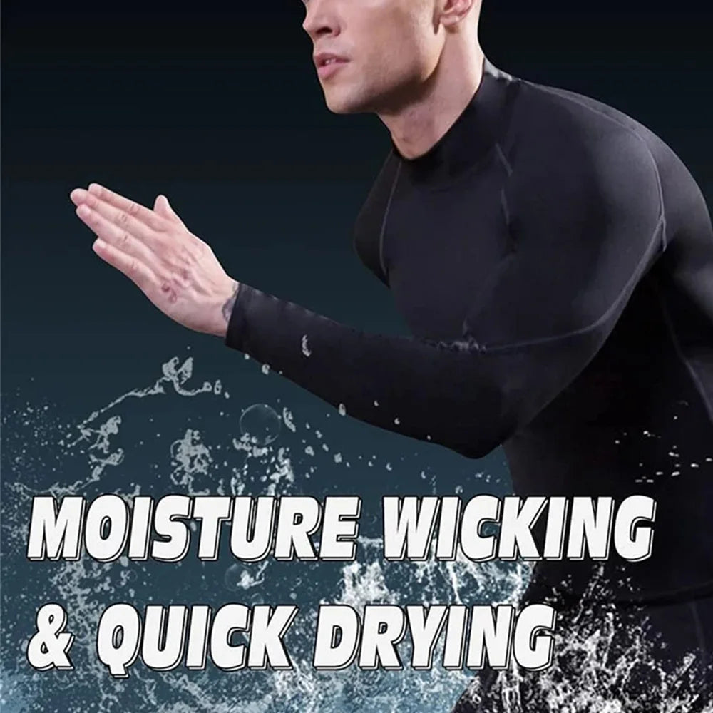 Quick-Drying Compression Gym T-Shirt for Men