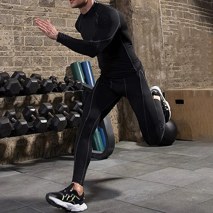 Quick-Drying Compression Gym T-Shirt for Men