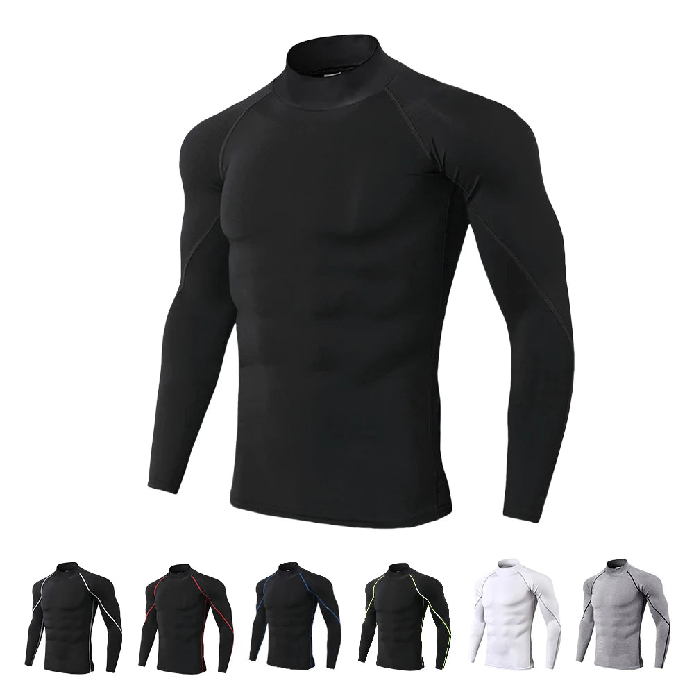 Quick-Drying Compression Gym T-Shirt for Men