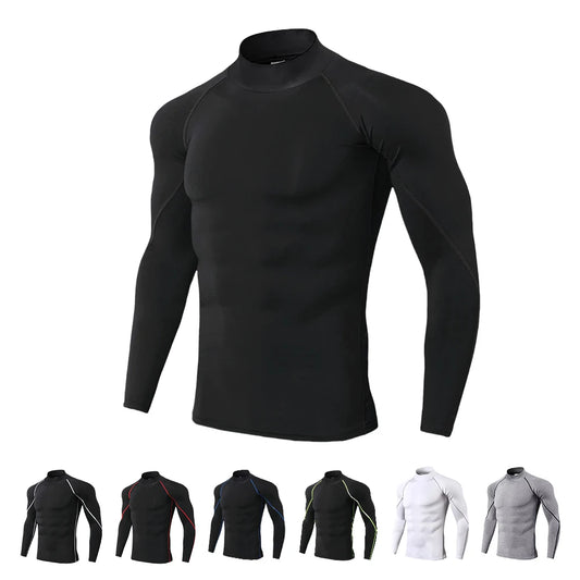 Quick-Drying Compression Gym T-Shirt for Men