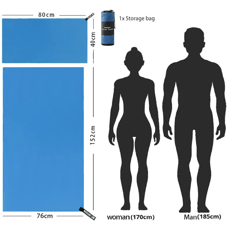 Quick-dry Microfiber Sports golf Towel