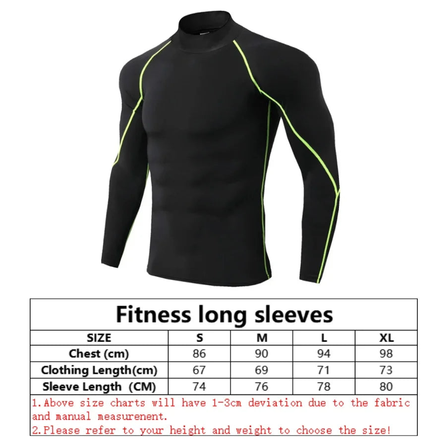 Quick-Drying Compression Gym T-Shirt for Men