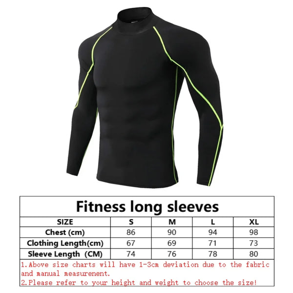 Quick-Drying Compression Gym T-Shirt for Men Product View