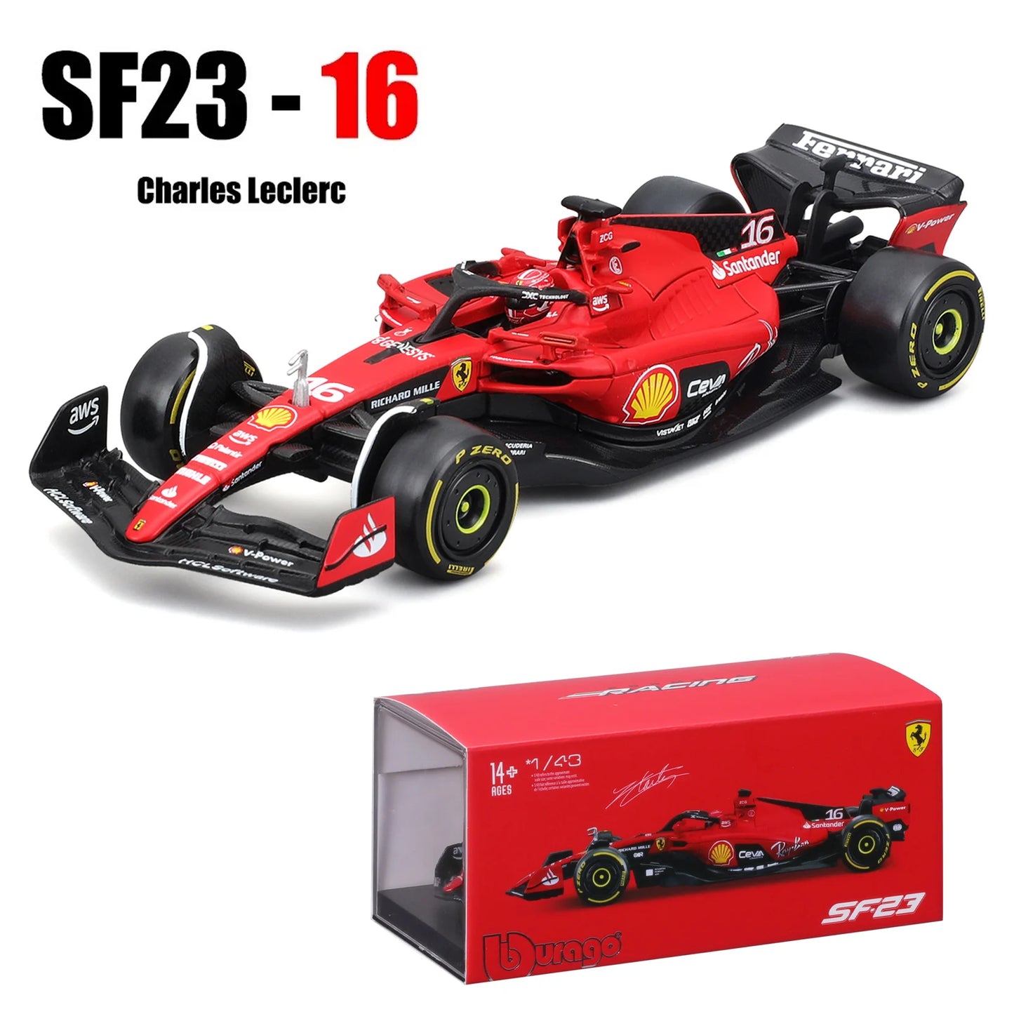 Red Bull RB19 F1 Die-Cast Model Car