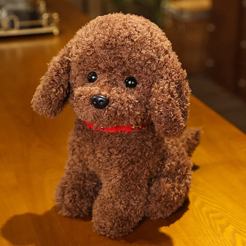 Realistic Children's Teddy Dog Plush