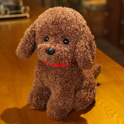 Realistic Children's Teddy Dog Plush
