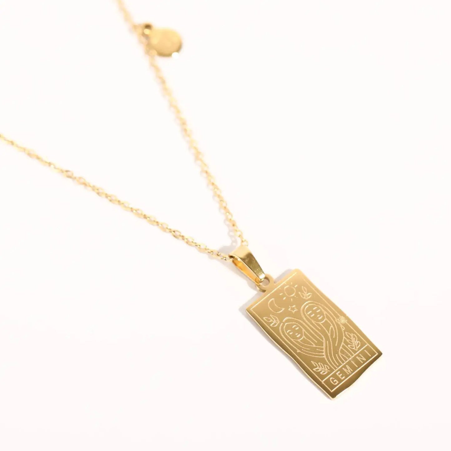 Rectangular Pendant Necklace