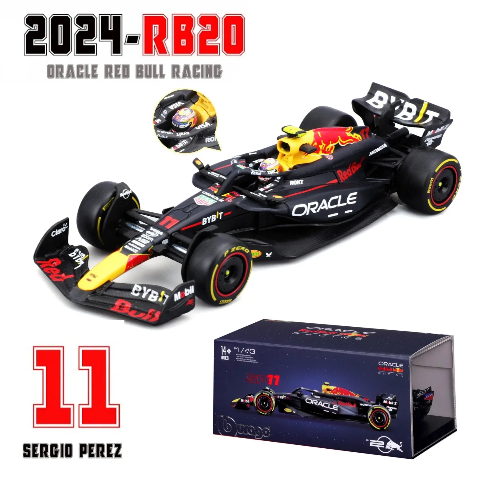Red Bull RB19 F1 Die-Cast Model Car