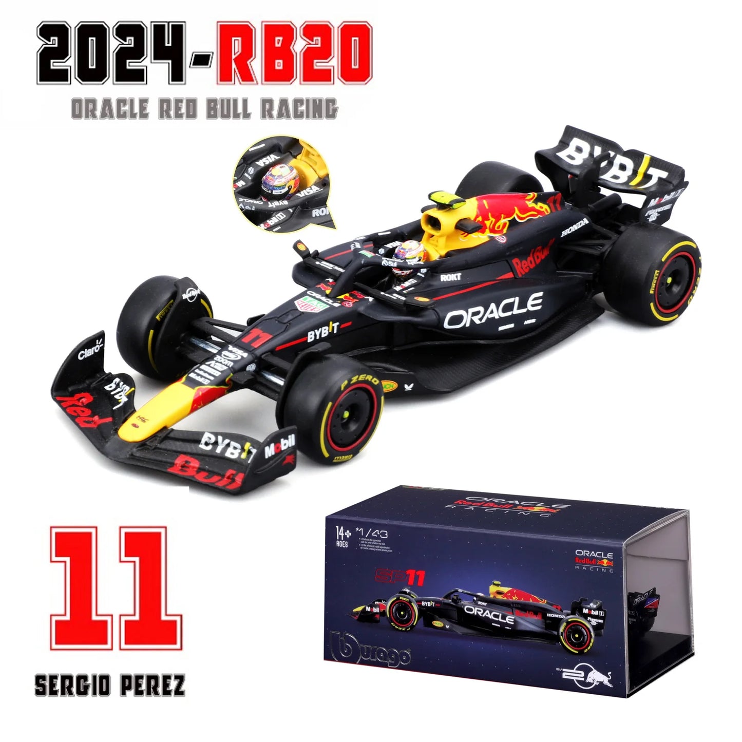 Red Bull RB19 F1 Die-Cast Model Car