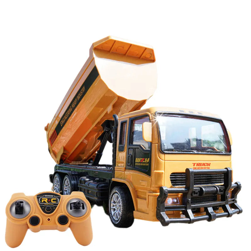 Remote Control Crawler Truck - Excavator Dumper Toy
