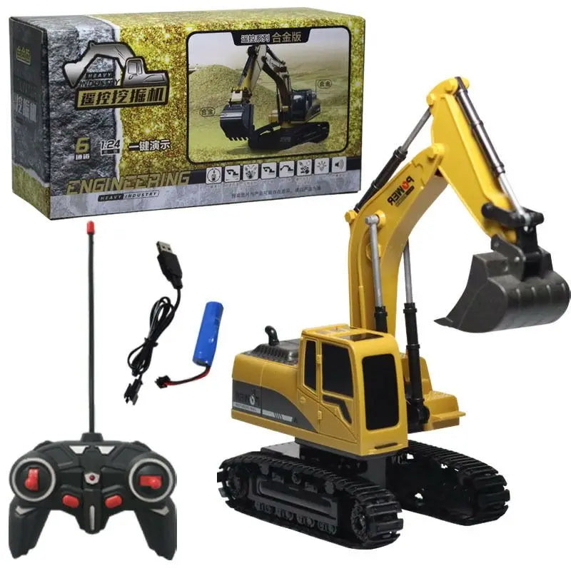 Remote Control Engineering Vehicle Toys for Kids