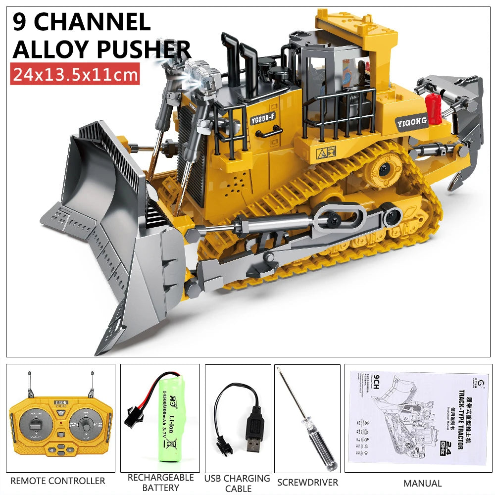 Remote Control Engineering Vehicle Toys for Kids