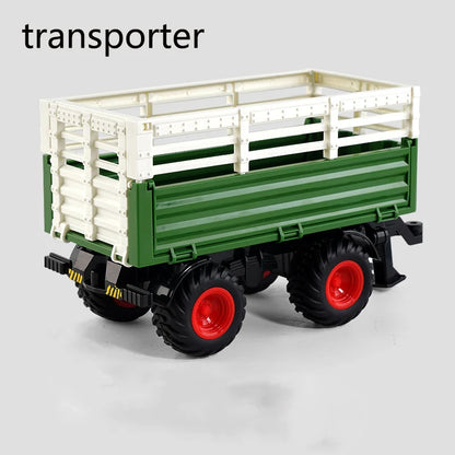 Remote Control Farming Truck - Simulated Tractor Trailer