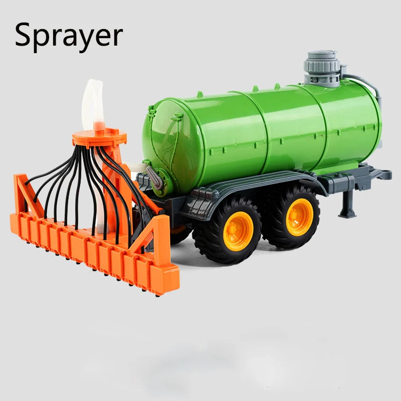 Remote Control Farming Truck - Simulated Tractor Trailer