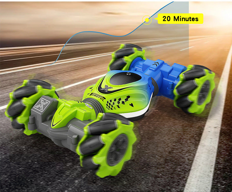 Remote Control Gesture Sensor Watch RC Stunt Twist Car