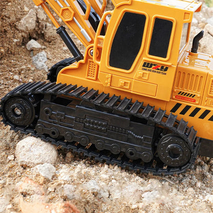 Remote Control Crawler Truck - Excavator Dumper Toy