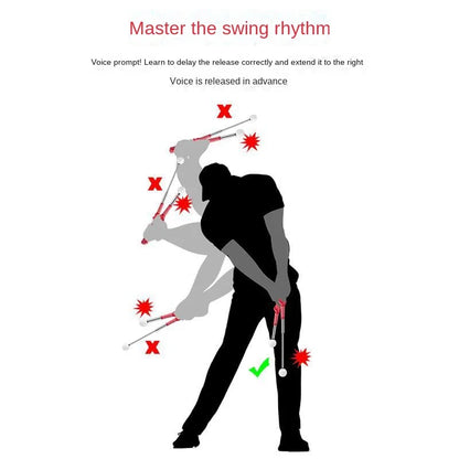 golf swing practice stick, golf swing training aid, indoor golf swing trainer, golf tempo trainer, golf swing corrector, golf training equipment, golf swing trainer, golf training aids, golf training mat, tour striker smart ball