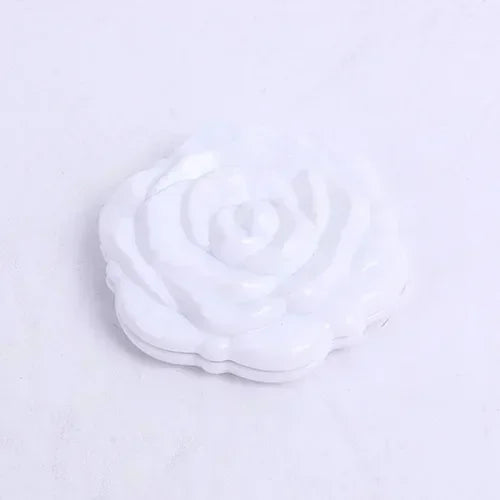 Retro Flower Double Sided Compact Mirror For Purse