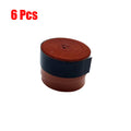6pcs brown