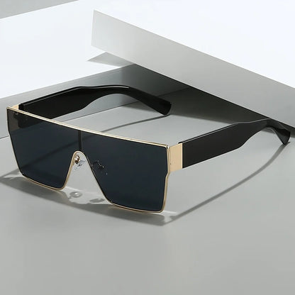 Retro Oversized UV400 Women's Gradient Sunglasses