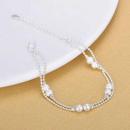 Rhinestone flower bracelet

