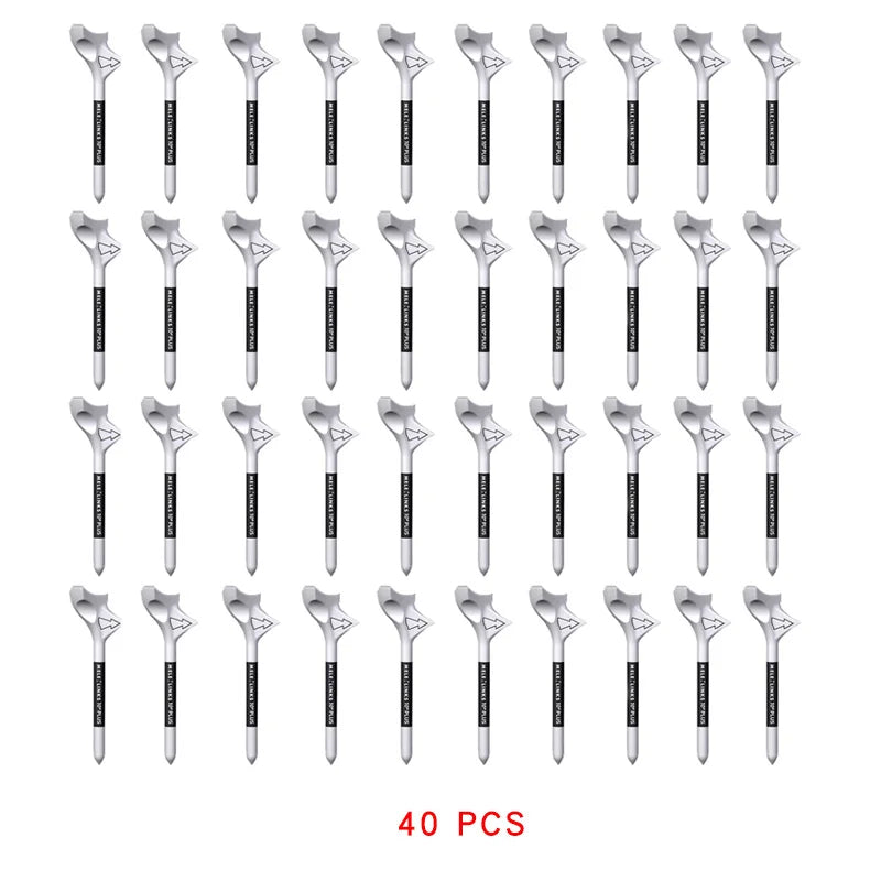 Rhombic Golf Tee with Diagonal Insert Ball Holder