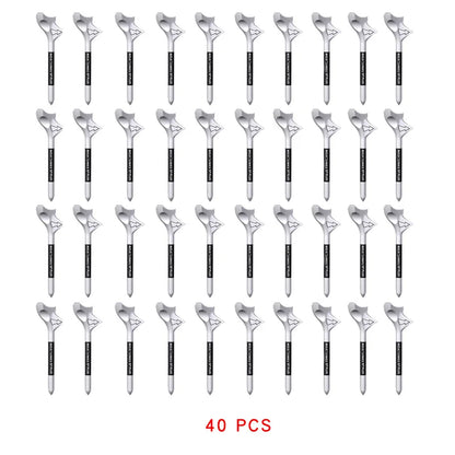 Rhombic Golf Tee with Diagonal Insert Ball Holder