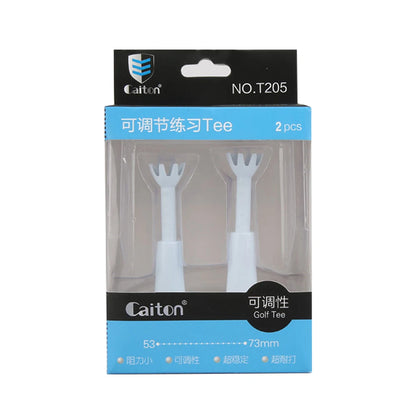 Rhombic Golf Tee with Diagonal Insert Ball Holder