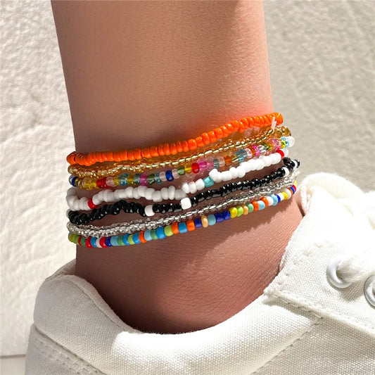 Rice Bead Anklet