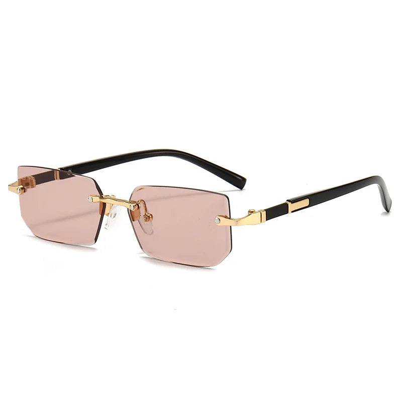 Women's Rimless Sunglasses