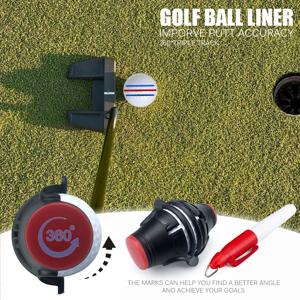 Rotating Ball Liner for Improved Golf Putting