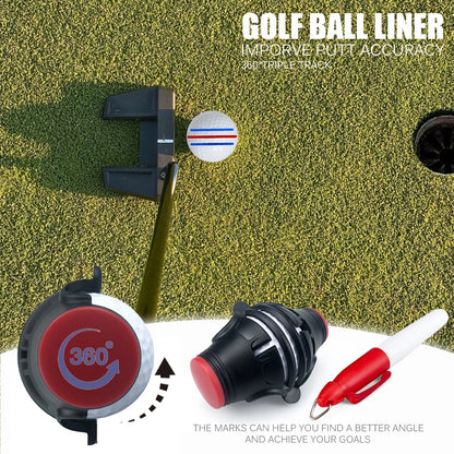 Rotating Ball Liner for Improved Golf Putting