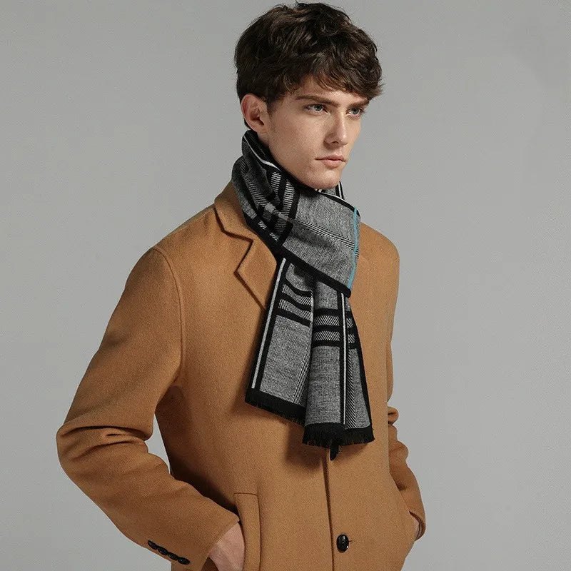 180*30cm Thick Warm  Scarves for Men