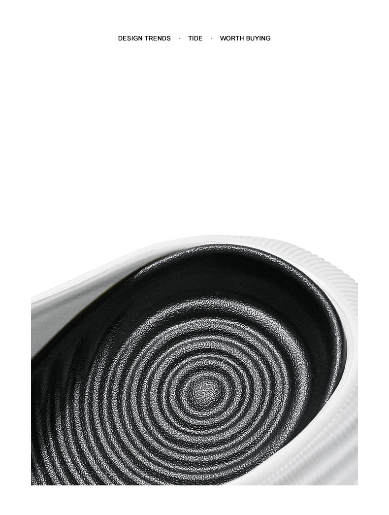 Baotou sabots pantoufles d'été à semelles épaisses