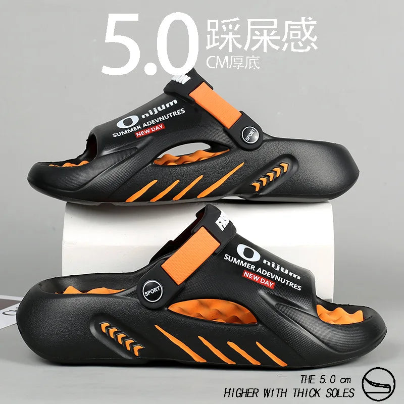 Herren Casual Soft Sole Slides Herren Flip-Flops Sandalen