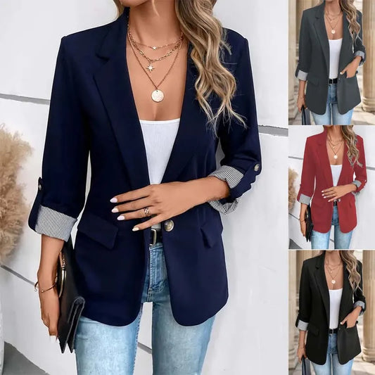 Women's Windproof Thin Professional Slim Blazer