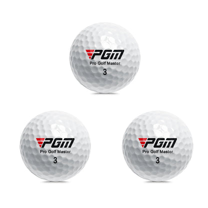 Balles de golf haut de gamme à trois couches pour des performances d'entraînement optimales