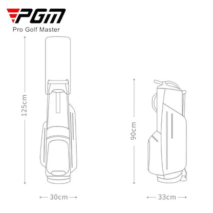 Sac de golf ultra-léger PGM : grande capacité et portable