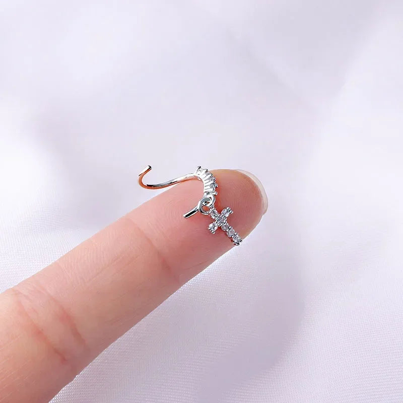 Women's Stainless Steel Small Nose Ring